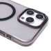 Чехол-накладка для Apple iPhone 16 Pro Max (черный/прозрачный) - SM039 SafeMag