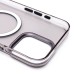 Чехол-накладка для Apple iPhone 16 Pro Max (черный/прозрачный) - SM039 SafeMag