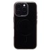 Чехол-накладка для Apple iPhone 16 Pro (черный/прозрачный) - SM039 SafeMag