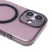 Чехол-накладка для Apple iPhone 16 (черный/прозрачный) - SM039 SafeMag