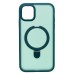 Чехол-накладка для Apple iPhone 11 (темно-зеленый) - SM088 SafeMag