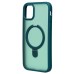 Чехол-накладка для Apple iPhone 11 (темно-зеленый) - SM088 SafeMag