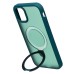 Чехол-накладка для Apple iPhone 11 (темно-зеленый) - SM088 SafeMag