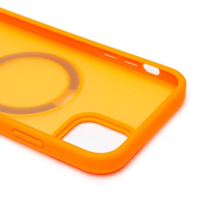 Чехол-накладка для Apple iPhone 11 (оранжевый) - SM088 SafeMag