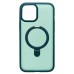Чехол-накладка для Apple iPhone 12 Pro Max (темно-зеленый) - SM088 SafeMag