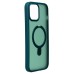 Чехол-накладка для Apple iPhone 12 Pro Max (темно-зеленый) - SM088 SafeMag