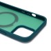 Чехол-накладка для Apple iPhone 12 Pro Max (темно-зеленый) - SM088 SafeMag