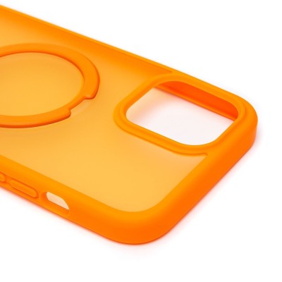 Чехол-накладка для Apple iPhone 12 Pro Max (оранжевый) - SM088 SafeMag