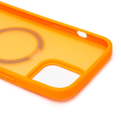 Чехол-накладка для Apple iPhone 12 Pro Max (оранжевый) - SM088 SafeMag