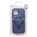 Чехол-накладка для Apple iPhone 12 (темно-синий) - SM088 SafeMag