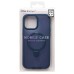 Чехол-накладка для Apple iPhone 13 Pro Max (темно-синий) - SM088 SafeMag