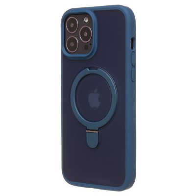Чехол-накладка для Apple iPhone 13 Pro Max (темно-синий) - SM088 SafeMag