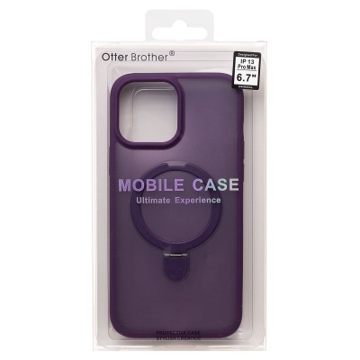 Чехол-накладка для Apple iPhone 13 Pro Max (фиолетовый) - SM088 SafeMag