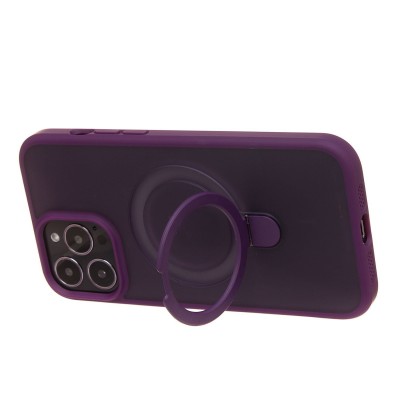 Чехол-накладка для Apple iPhone 13 Pro Max (фиолетовый) - SM088 SafeMag