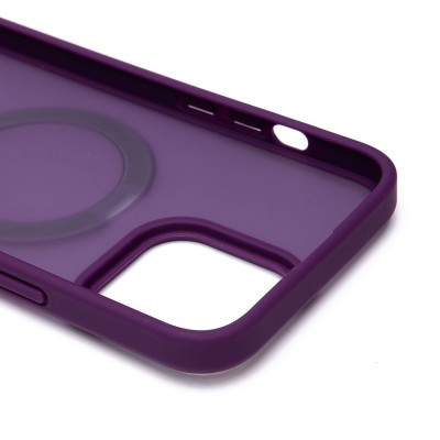 Чехол-накладка для Apple iPhone 13 Pro Max (фиолетовый) - SM088 SafeMag