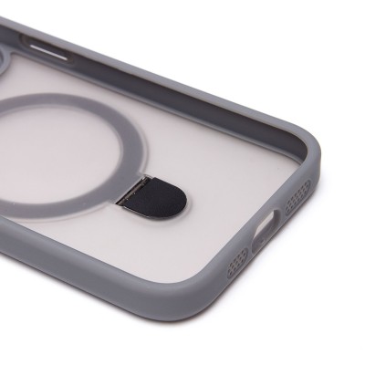 Чехол-накладка для Apple iPhone 13 Pro (серый) - SM088 SafeMag