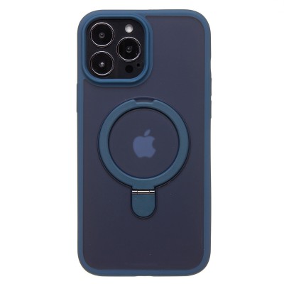 Чехол-накладка для Apple iPhone 14 Pro Max (темно-синий) - SM088 SafeMag