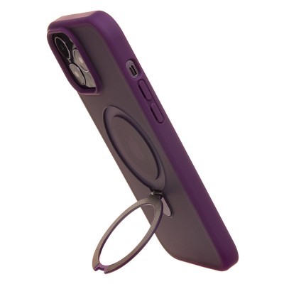 Чехол-накладка для Apple iPhone 14 Pro Max (фиолетовый) - SM088 SafeMag