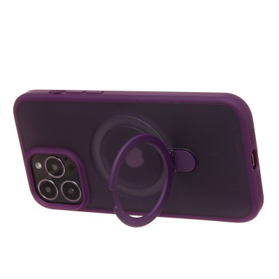 Чехол-накладка для Apple iPhone 14 Pro Max (фиолетовый) - SM088 SafeMag