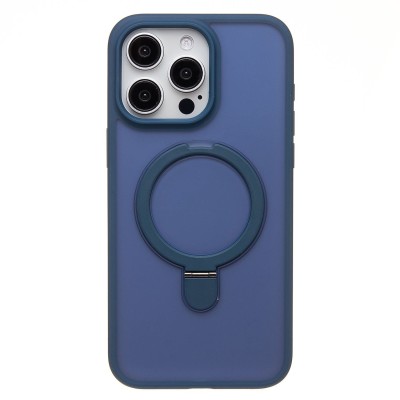 Чехол-накладка для Apple iPhone 15 Pro Max (темно-синий) - SM088 SafeMag