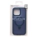 Чехол-накладка для Apple iPhone 15 Pro Max (темно-синий) - SM088 SafeMag