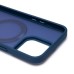 Чехол-накладка для Apple iPhone 15 Pro Max (темно-синий) - SM088 SafeMag