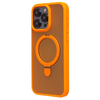 Чехол-накладка для Apple iPhone 15 Pro Max (оранжевый) - SM088 SafeMag
