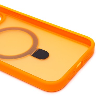 Чехол-накладка для Apple iPhone 15 Pro Max (оранжевый) - SM088 SafeMag