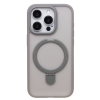 Чехол-накладка для Apple iPhone 15 Pro (серый) - SM088 SafeMag