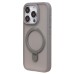 Чехол-накладка для Apple iPhone 15 Pro (серый) - SM088 SafeMag