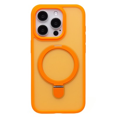 Чехол-накладка для Apple iPhone 15 Pro (оранжевый) - SM088 SafeMag