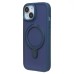 Чехол-накладка для Apple iPhone 15 (темно-синий) - SM088 SafeMag