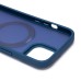 Чехол-накладка для Apple iPhone 15 (темно-синий) - SM088 SafeMag