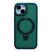 Чехол-накладка для Apple iPhone 15 (темно-зеленый) - SM088 SafeMag
