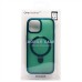 Чехол-накладка для Apple iPhone 15 (темно-зеленый) - SM088 SafeMag