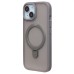Чехол-накладка для Apple iPhone 15 (серый) - SM088 SafeMag