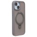 Чехол-накладка для Apple iPhone 15 (серый) - SM088 SafeMag