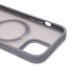 Чехол-накладка для Apple iPhone 15 (серый) - SM088 SafeMag