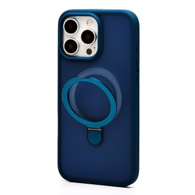 Чехол-накладка для Apple iPhone 16 Pro Max (темно-синий) - SM088 SafeMag