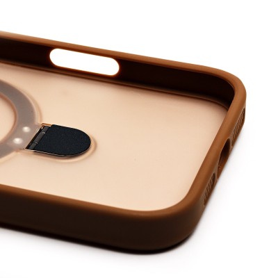 Чехол-накладка для Apple iPhone 16 Pro Max (золотой) - SM088 SafeMag