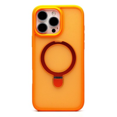 Чехол-накладка для Apple iPhone 16 Pro Max (оранжевый) - SM088 SafeMag
