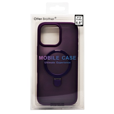 Чехол-накладка для Apple iPhone 16 Pro Max (фиолетовый) - SM088 SafeMag