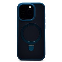 Чехол-накладка для Apple iPhone 16 Pro (темно-синий) - SM088 SafeMag