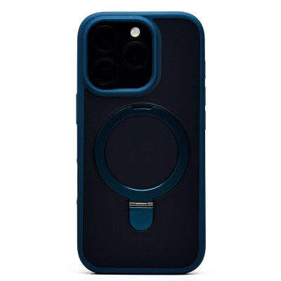 Чехол-накладка для Apple iPhone 16 Pro (темно-синий) - SM088 SafeMag