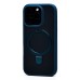 Чехол-накладка для Apple iPhone 16 Pro (темно-синий) - SM088 SafeMag