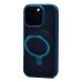 Чехол-накладка для Apple iPhone 16 Pro (темно-синий) - SM088 SafeMag