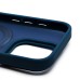 Чехол-накладка для Apple iPhone 16 Pro (темно-синий) - SM088 SafeMag