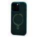 Чехол-накладка для Apple iPhone 16 Pro (темно-зеленый) - SM088 SafeMag
