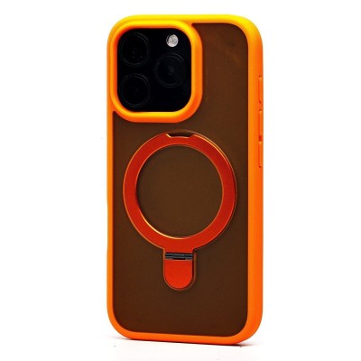 Чехол-накладка для Apple iPhone 16 Pro (оранжевый) - SM088 SafeMag