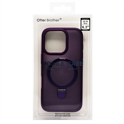 Чехол-накладка для Apple iPhone 16 Pro (фиолетовый) - SM088 SafeMag